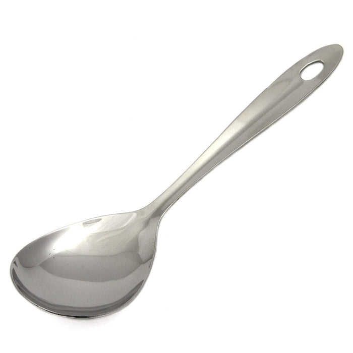 Chef Craft 9.5" Stainless Steel Basting / Serving Spoon with Sleek Mirror Finish