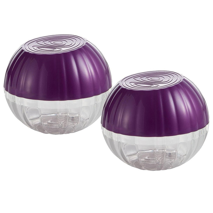 Hutzler Pro-Line Onion Saver Keeper Storage Container - Keeps Fresh Longer - 2 Pack