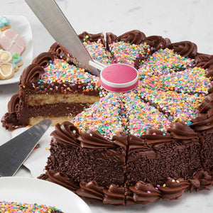 Hutzler Perfect Cake & Pie Divider - Easily Divide Your Cake or Pie Into Equal Pieces