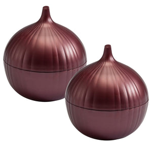 Hutzler Onion Saver Keeper Storage Container - Keeps Fresh Longer - 2 Pack