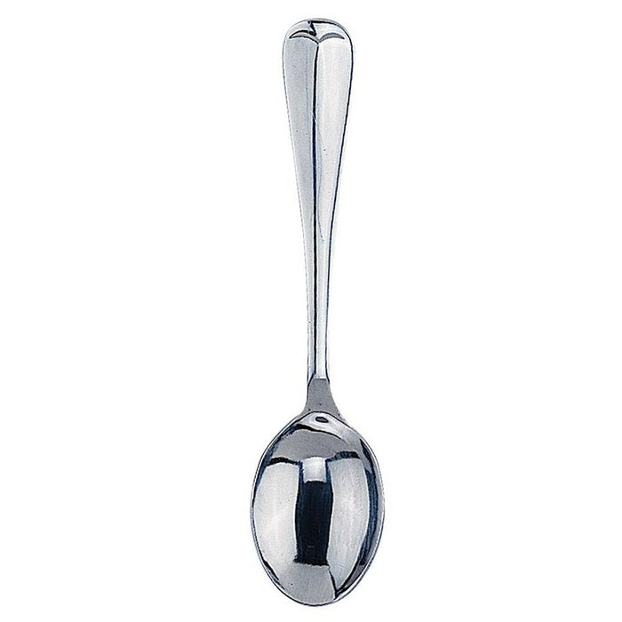 Fino 4.5" Simple Design Stainless Steel Demi Spoon - Stirring Coffee Espresso Demitasse