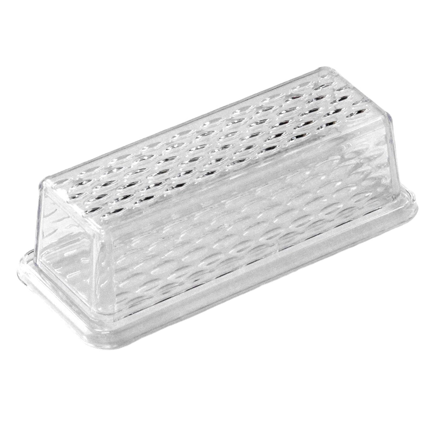 OXO Good Grips Butter Dish, White, Plastic, Clear Lid, Easy Use
