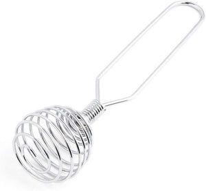Norpro 7" French Spring Coil Whisk - Wire Whip Cream Egg Beater Gravy Mixer