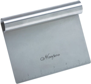 Norpro 6" Wide Heavy Duty Stainless Steel Food Chopper / Dough Scraper