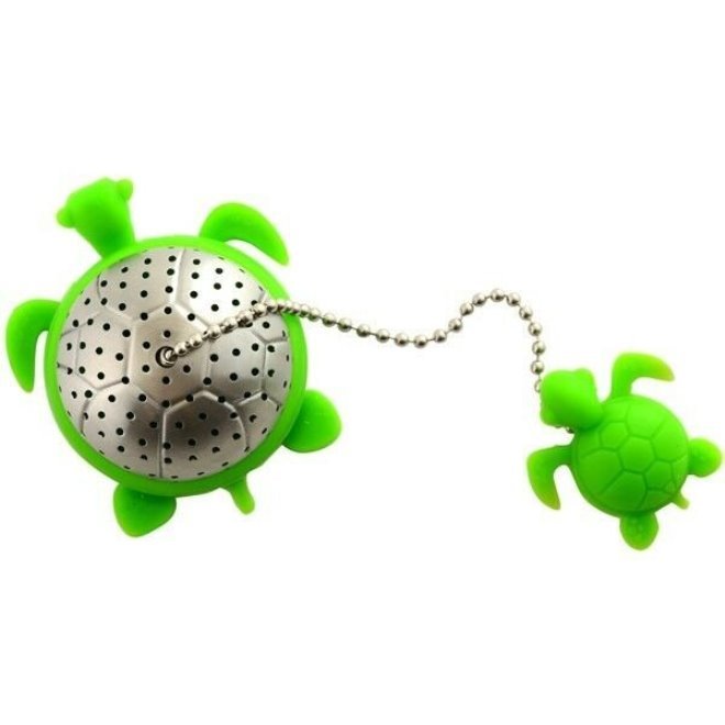 Norpro Turtle Shape Silicone /  Stainless Steel Mesh Ball Loose Leaf Tea Infuser