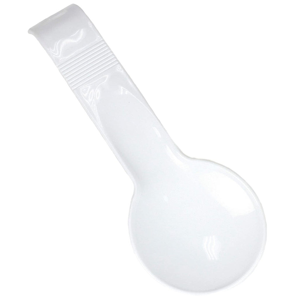 Chef Craft 11.75" Long Spoon Rest White - Keeps Your Stovetop Clean